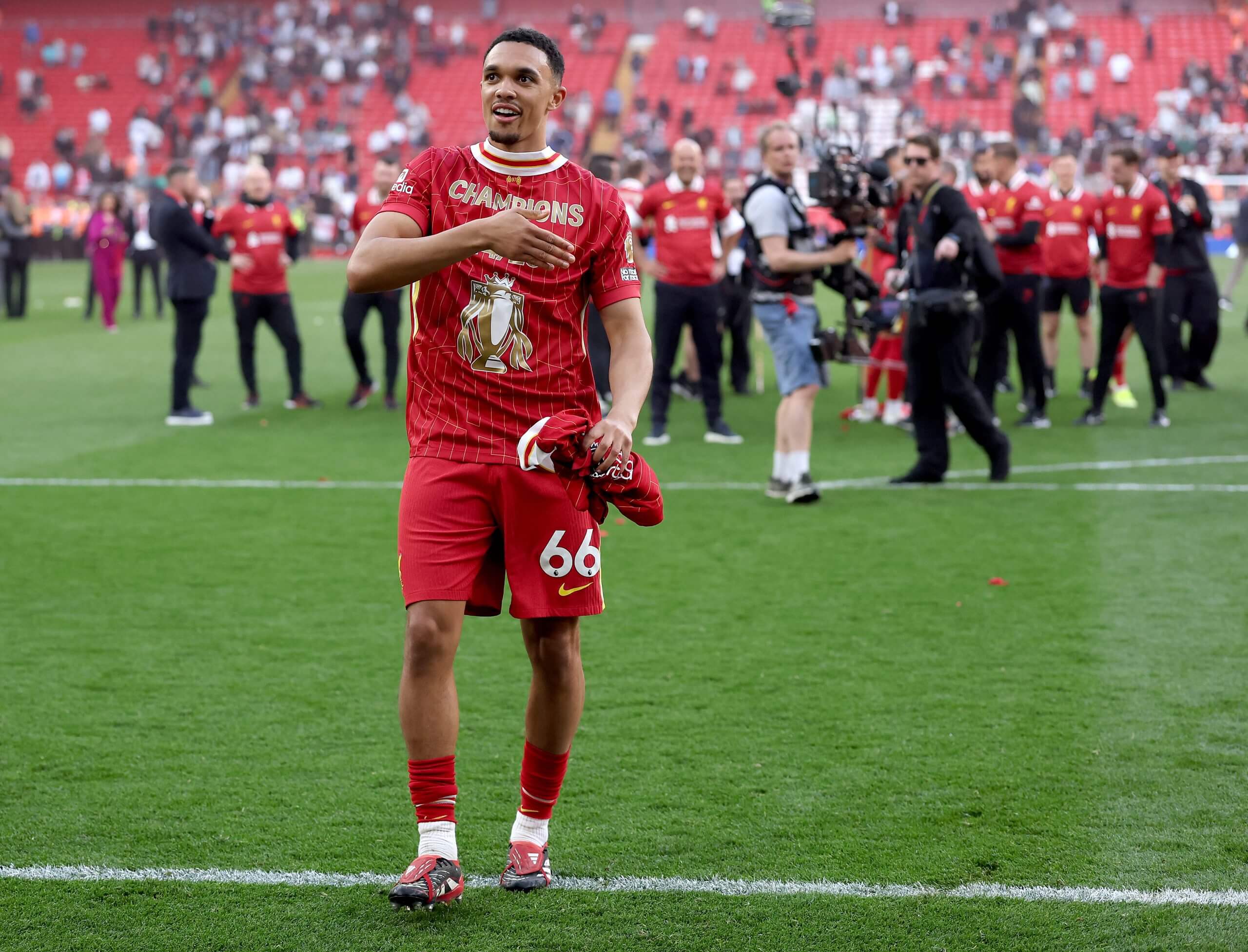 Trent Alexander-Arnold sous le maillot de Liverpool