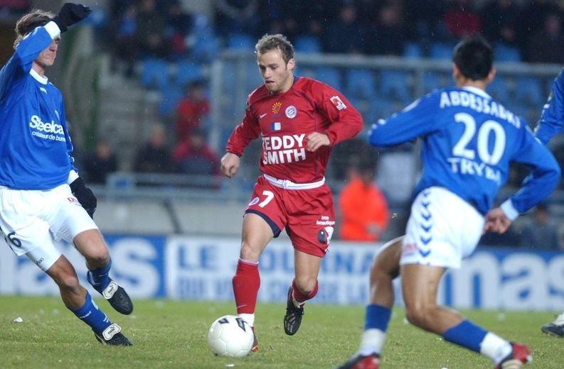 Nouzaret aura fait confiance à de nombreux jeunes issus du centre de formation en cette année 2004 comme Geoffrey Doumeng.