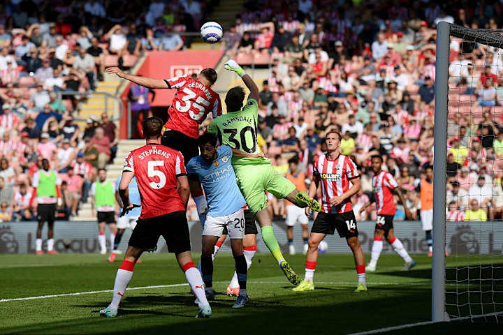 Jan Bednarek, Aaron Ramsdale, Bernardo Silva
