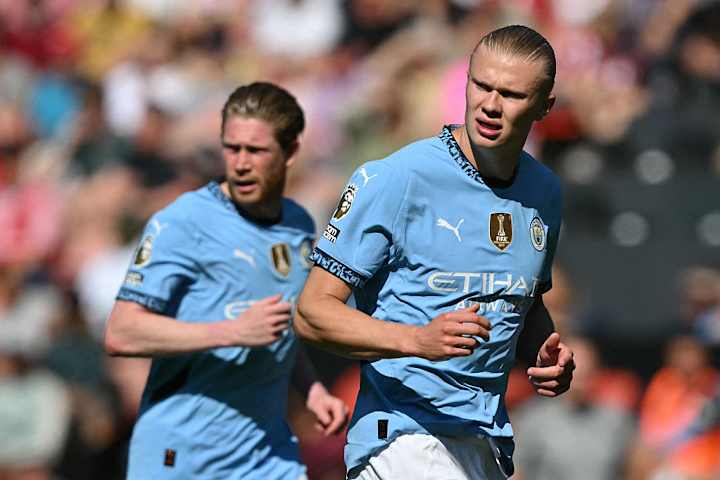 Kevin De Bruyne, Erling Haaland