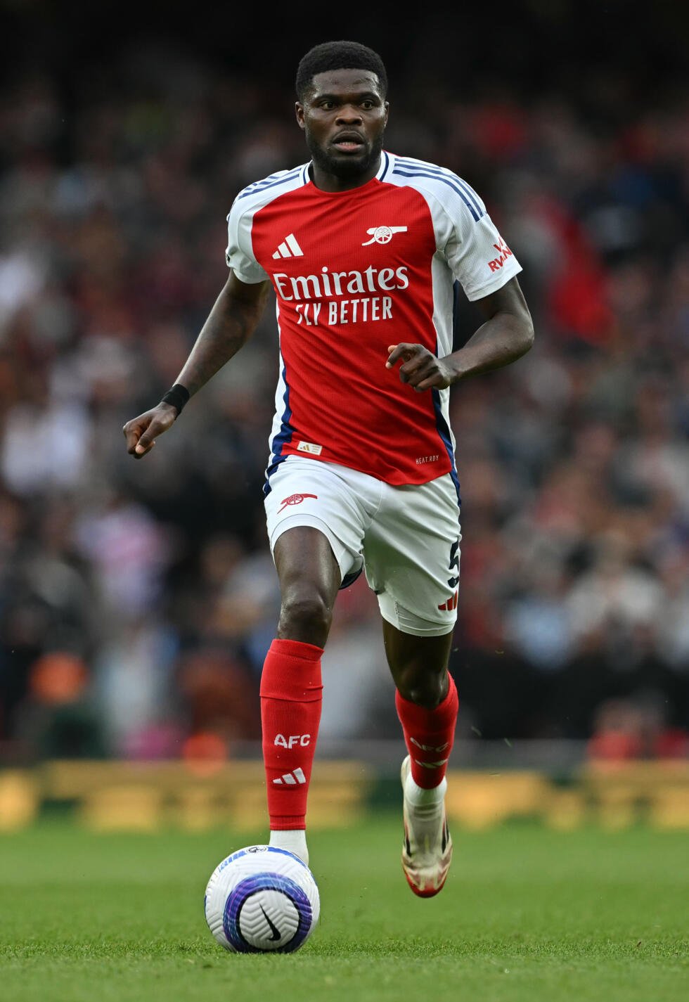 Thomas Partey d'Arsenal lors d'un match de Premier League contre Bournemouth