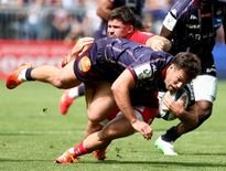 Damian Penaud n’a pu contenir son émotion.