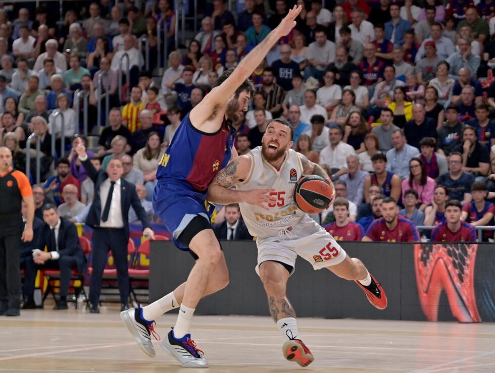 Le capitaine Mike James en action avec Monaco