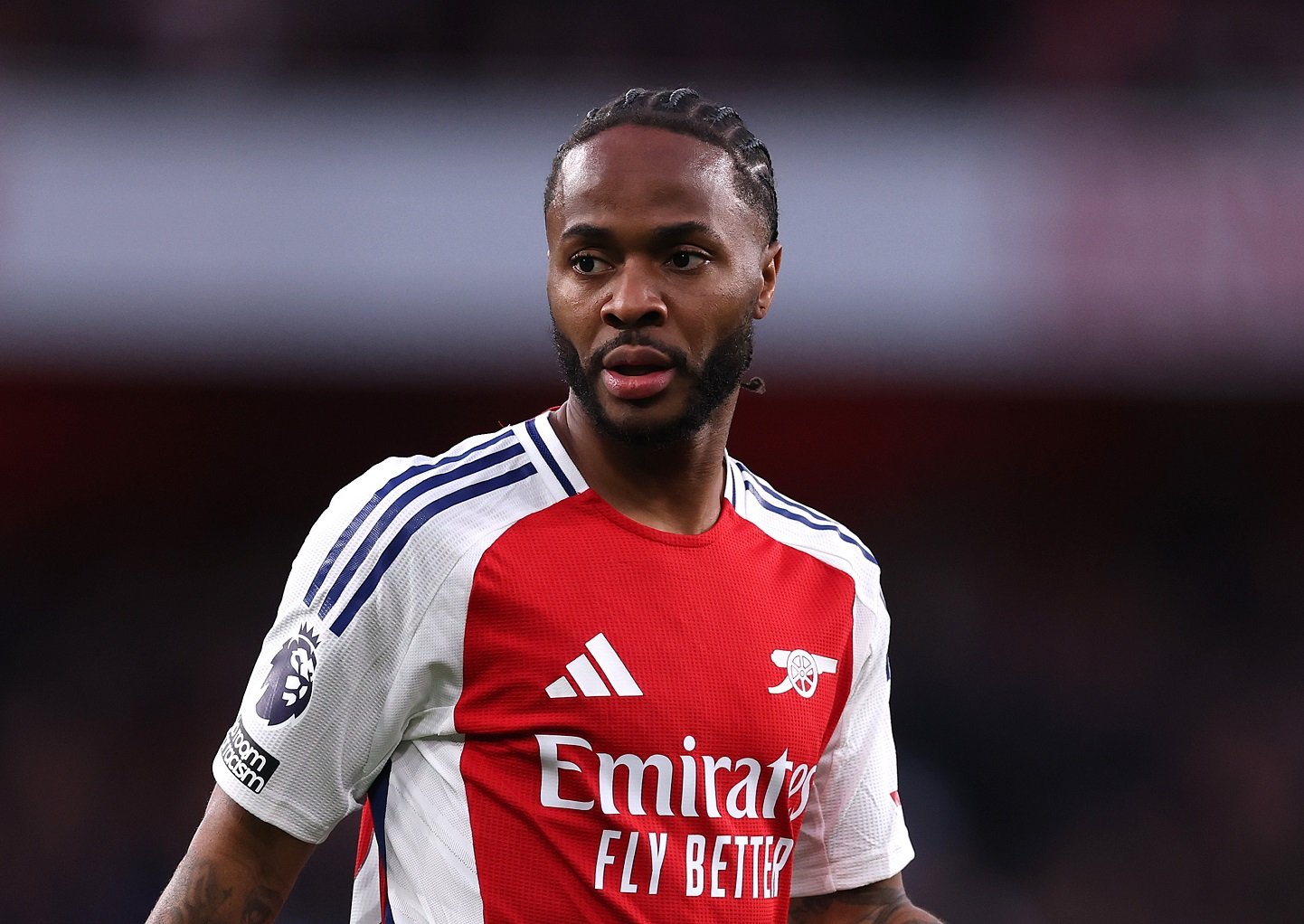 Raheem Sterling en action pour Arsenal