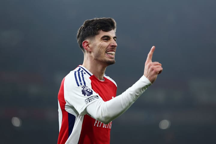 Kai Havertz, meilleur buteur d'Arsenal en Premier League