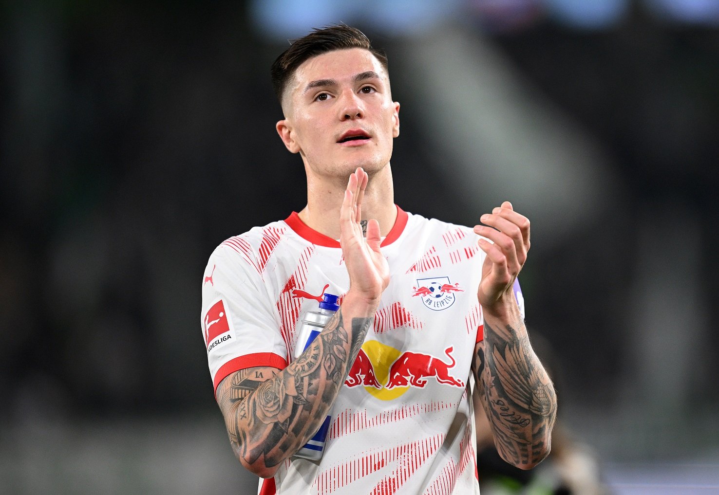Benjamin Sesko sous les couleurs de RB Leipzig