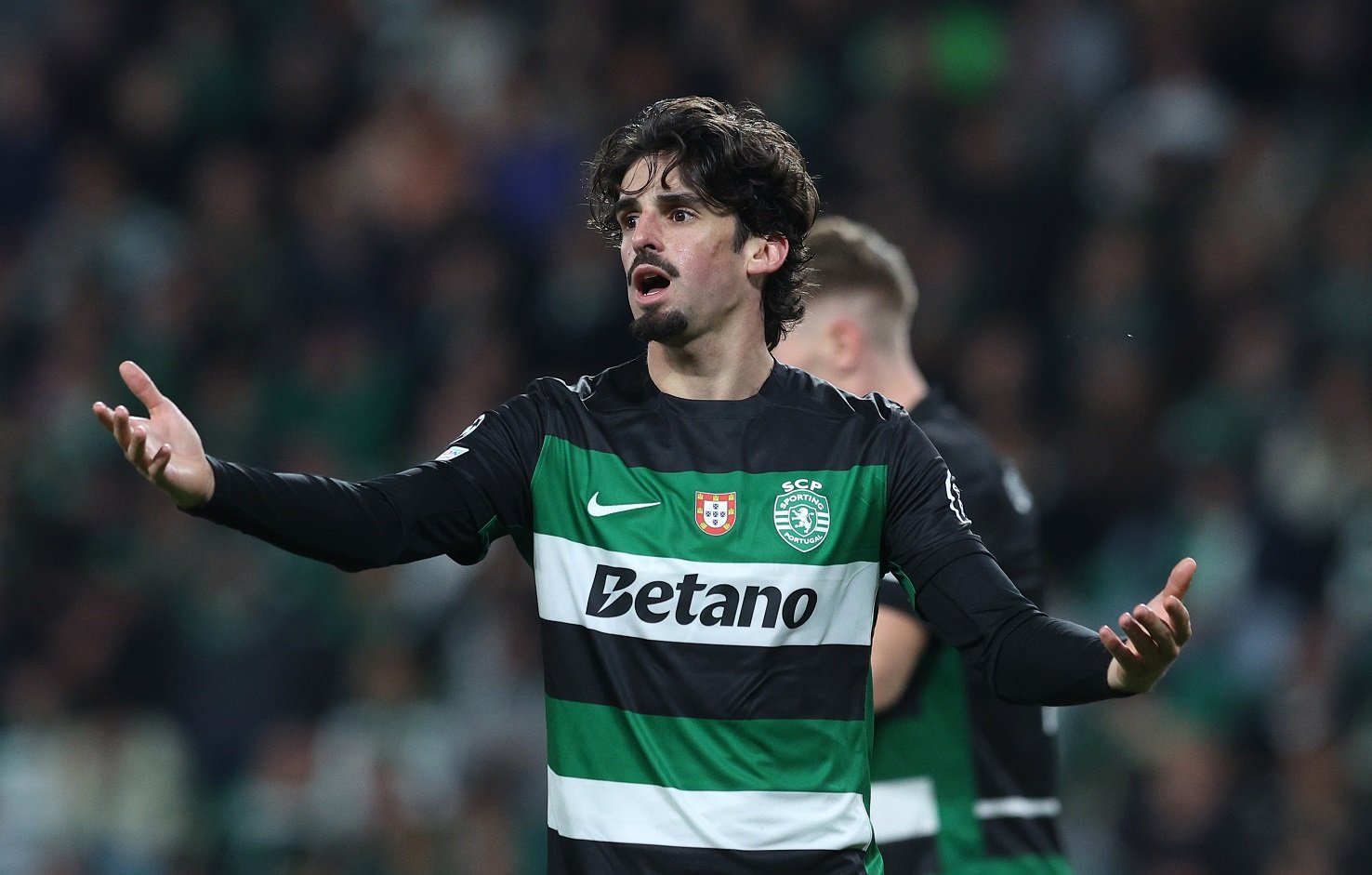 Trincao en action avec Sporting CP