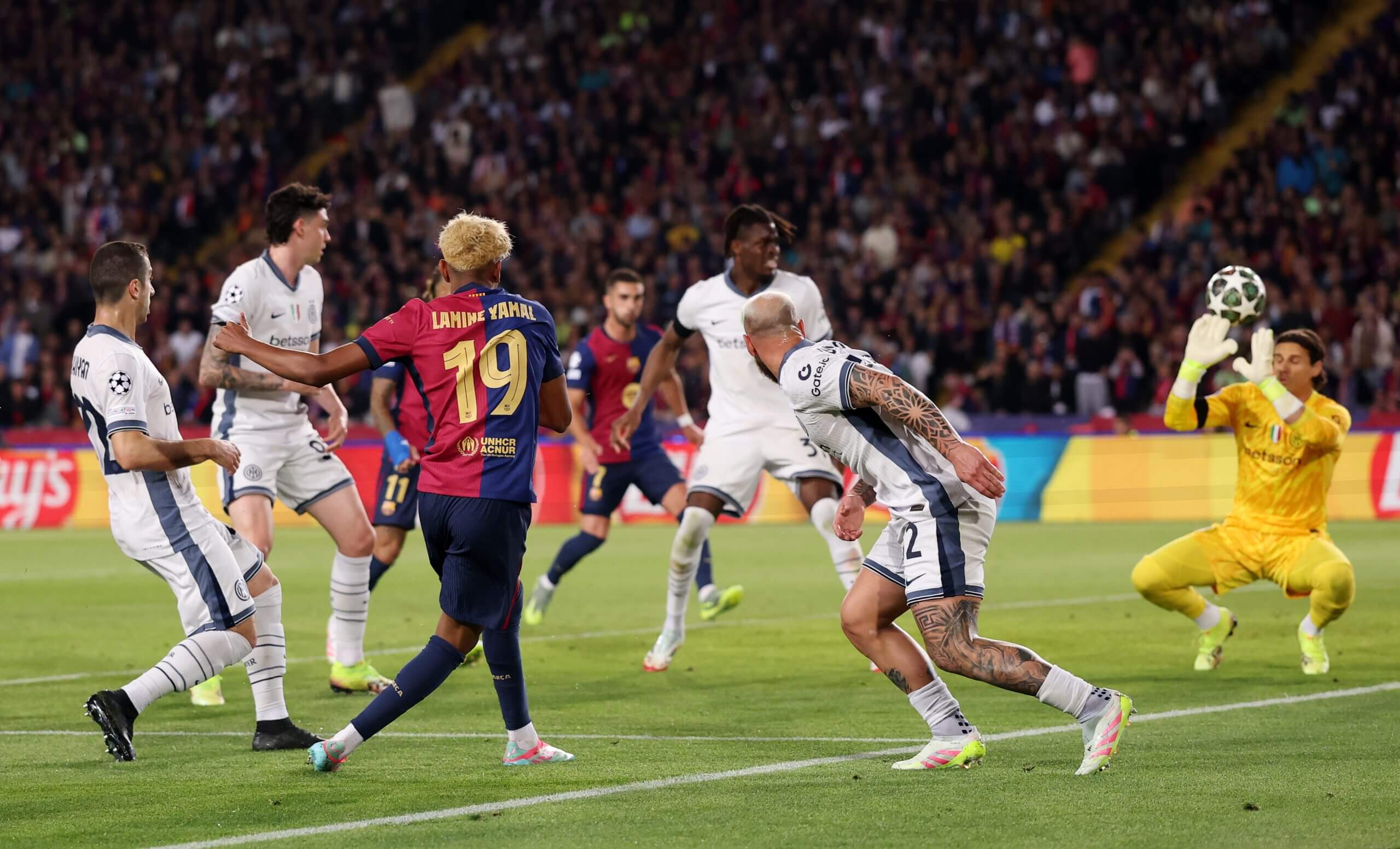 Lamine Yamal lors d'un match