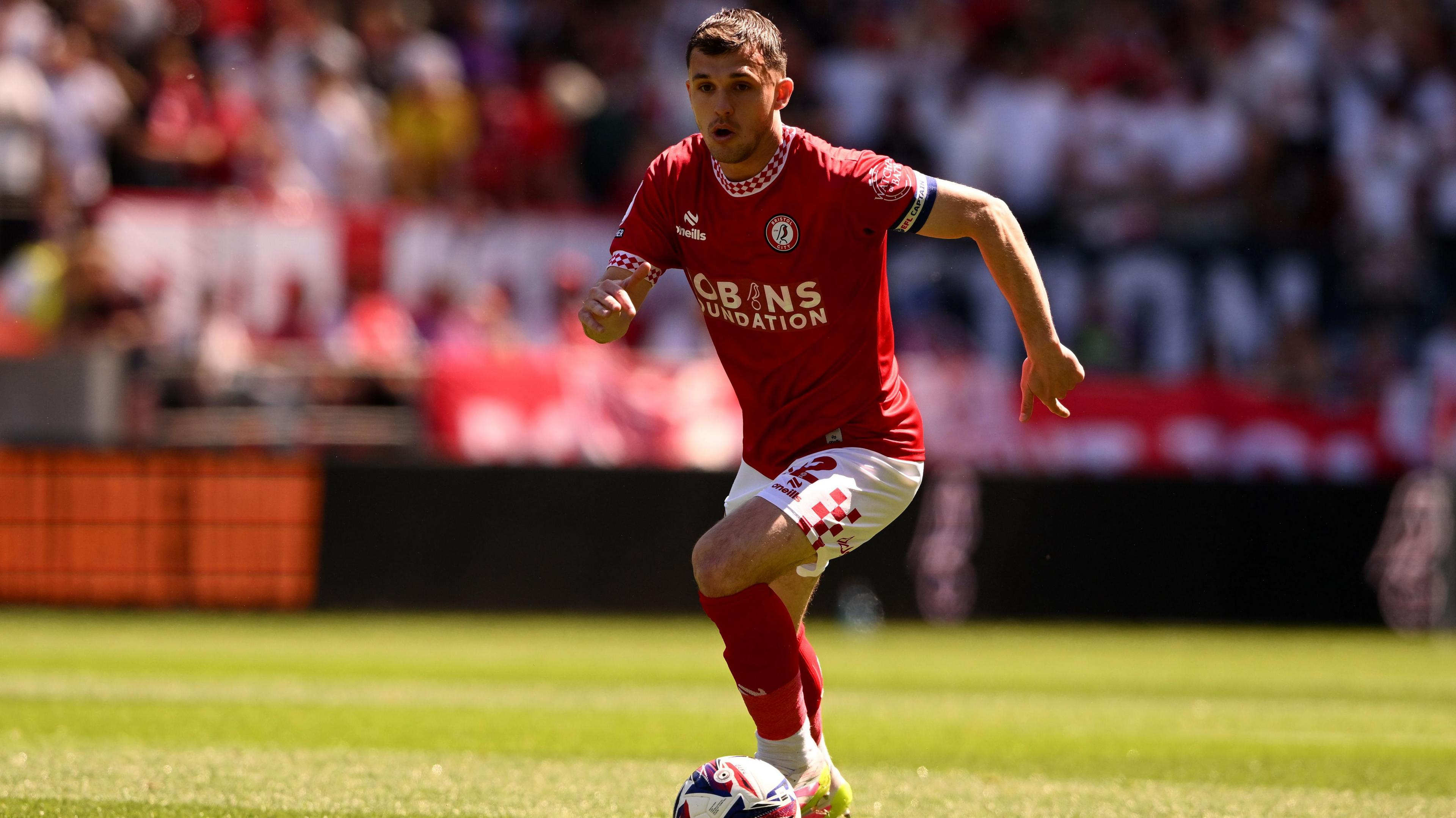 Le capitaine Jason Knight en action