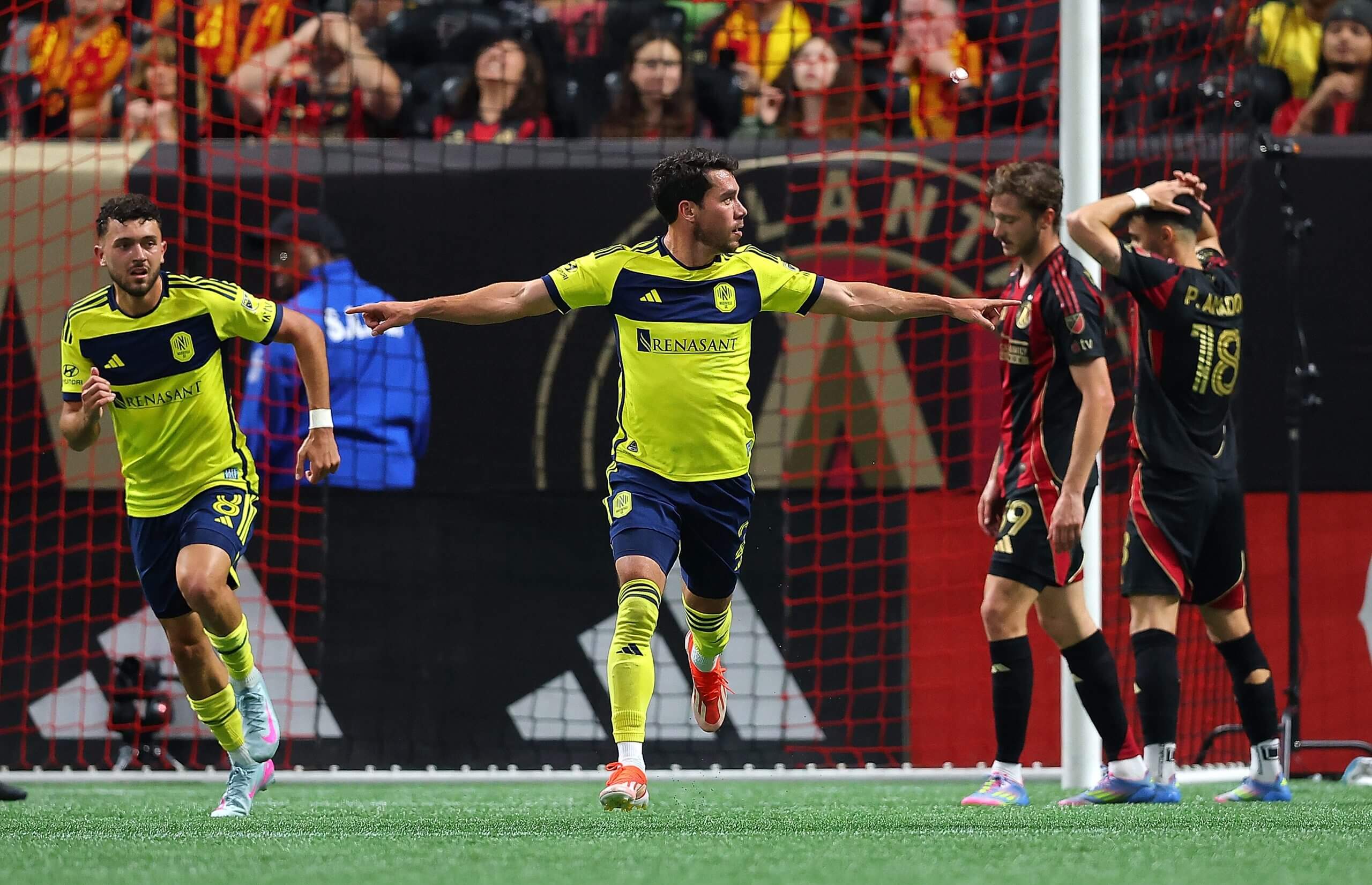 But de Nashville face à Atlanta United
