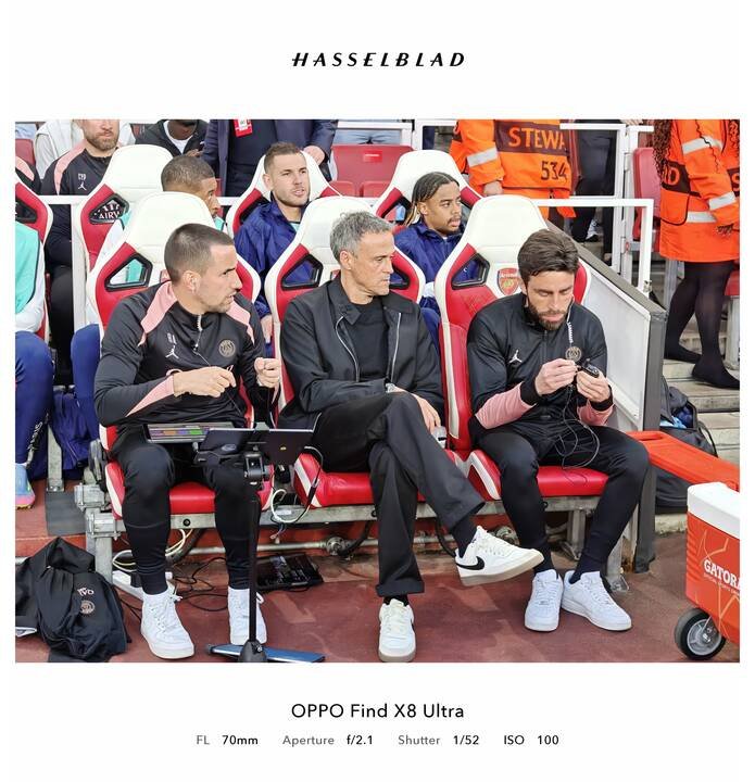 Luis Enrique lors d'un match du PSG