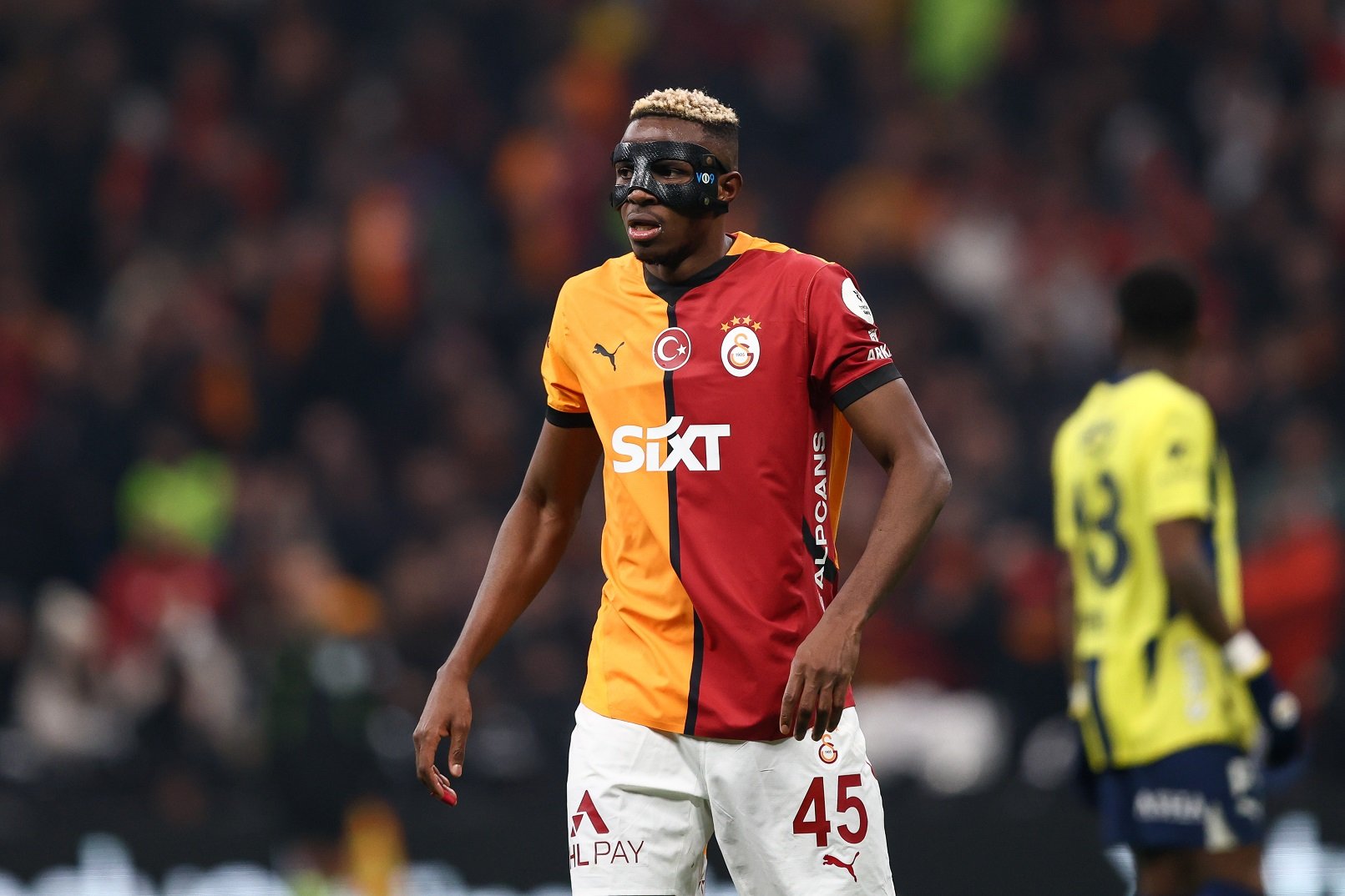 Victor Osimhen en action avec Galatasaray