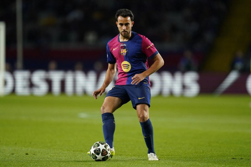 Eric García en action avec le FC Barcelone