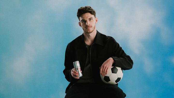 Declan Rice ambassadeur CELSIUS au Royaume-Uni