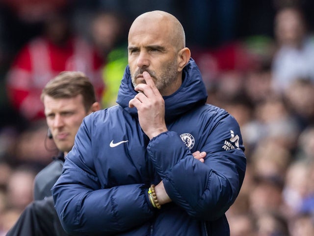 Enzo Maresca, entraîneur de Chelsea, en avril 2025