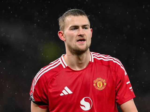 Manchester United's Matthijs de Ligt in action on December 7, 2024