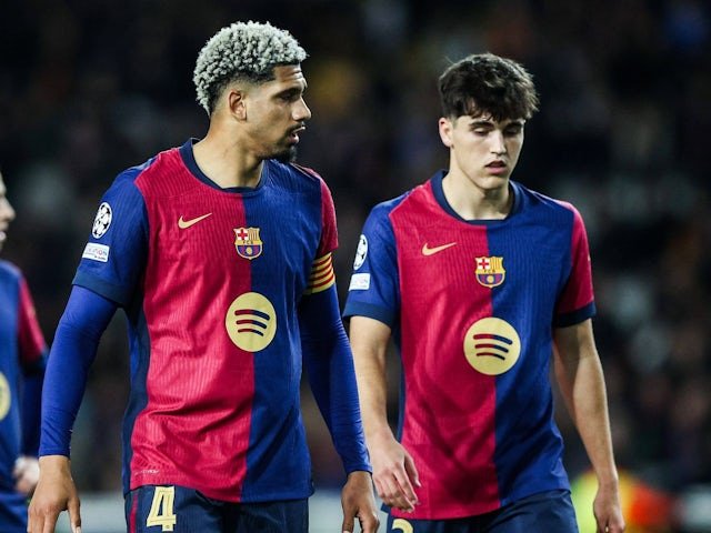 Ronald Araujo avec Barcelone le 29 janvier 2025