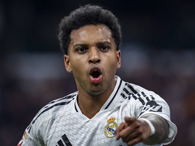 Rodrygo du Real Madrid le 22 décembre 2024