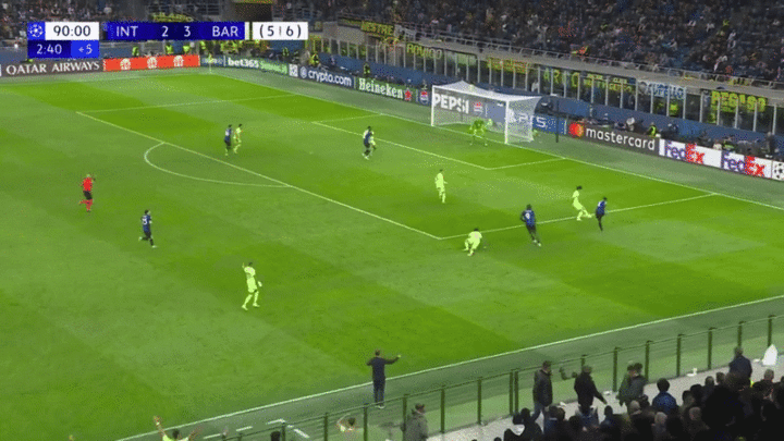 Francesco Acerbi marquant son premier but européen