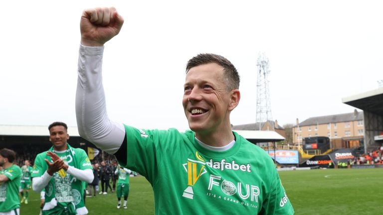 Callum McGregor avec Celtic