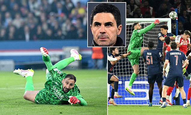 Gianluigi Donnarumma, héros du PSG contre Arsenal en demi-finale de Champions League