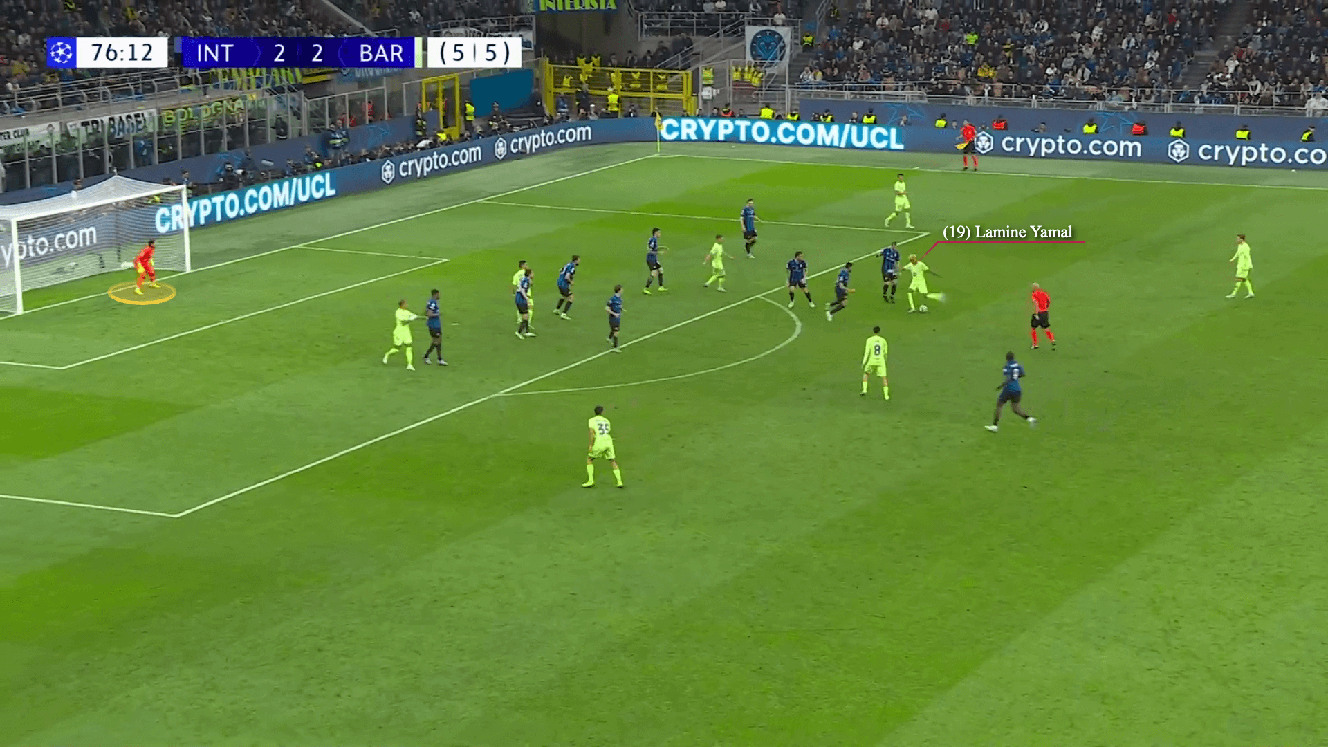 Sommer sur le point d'intervenir sur un tir