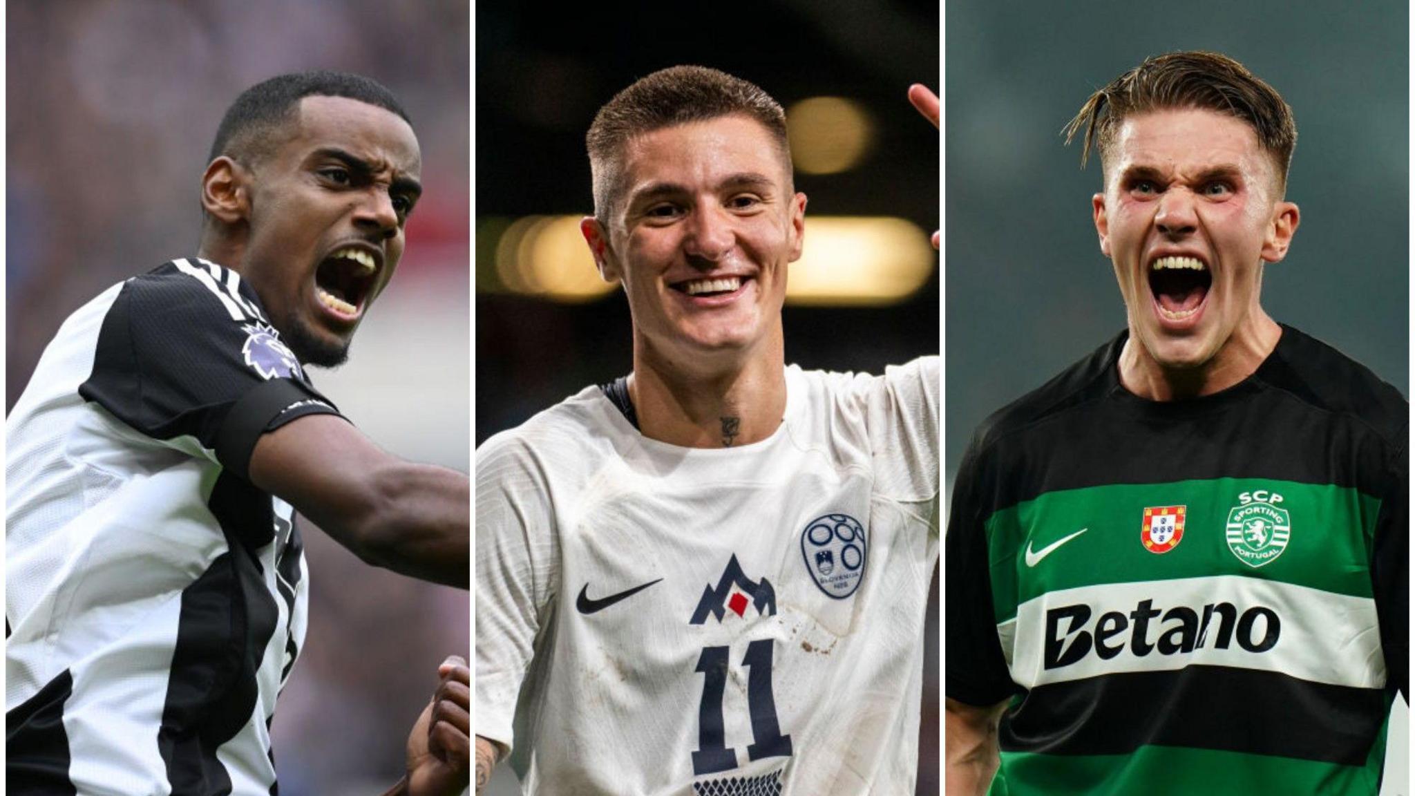 Alexander Isak, Martin Zubimendi et Viktor Gyokeres regroupés en composite