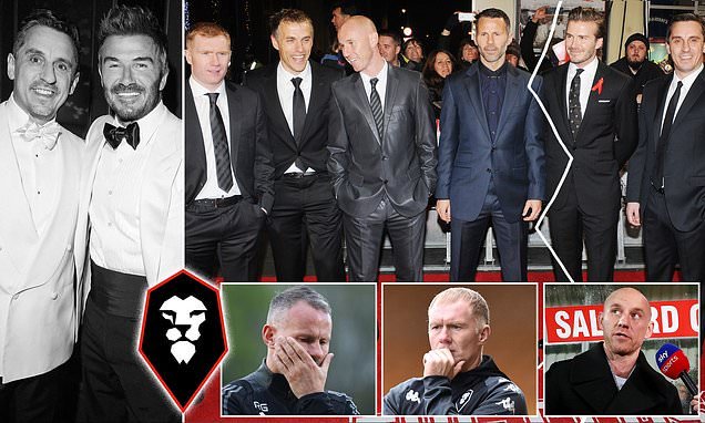 David Beckham et Gary Neville finalisent la reprise de Salford City