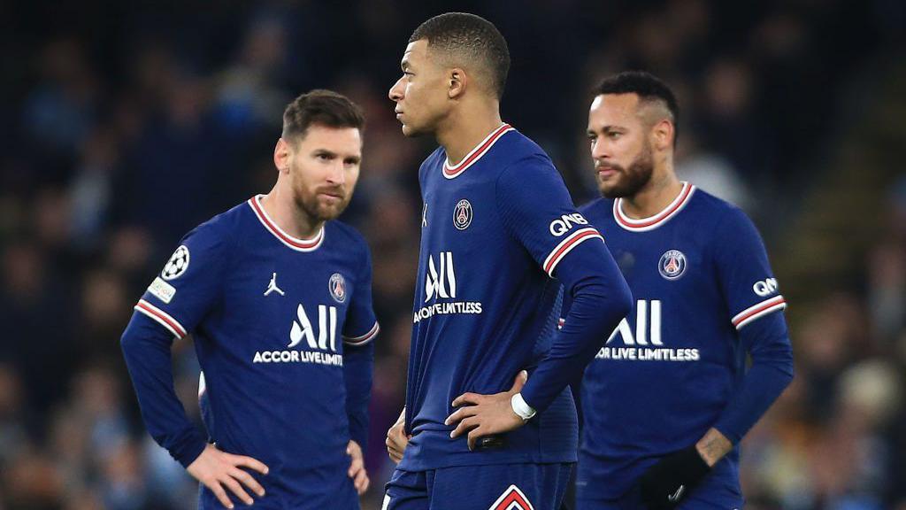 Lionel Messi, Kylian Mbappe et Neymar ont passé deux saisons ensemble au PSG