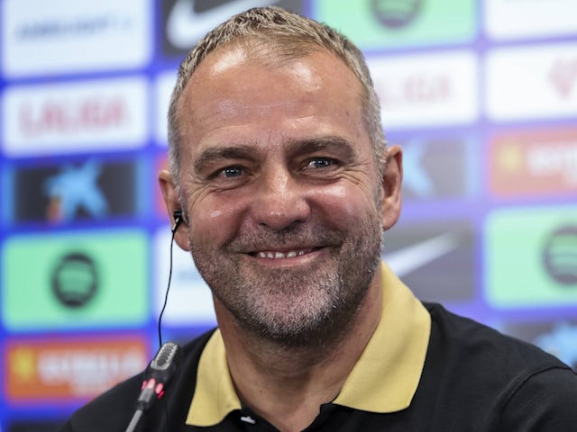 Hansi Flick, entraîneur de Barcelone