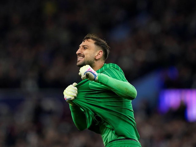 Gianluigi Donnarumma après le match PSG-Aston Villa du 15 avril 2025