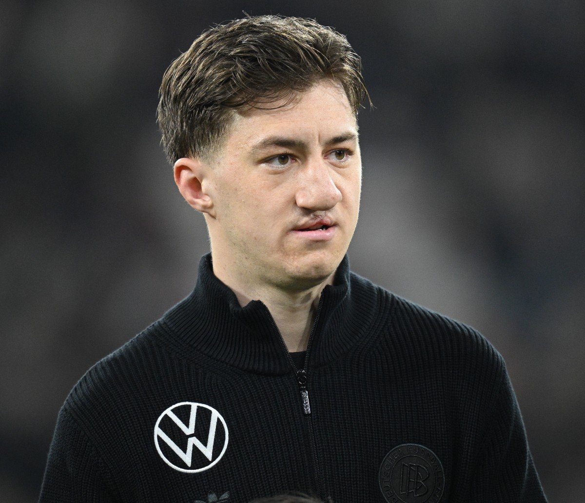 Angelo Stiller avec l'équipe d'Allemagne