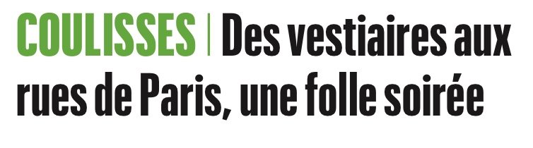 Le Parisien 9 mai 2025