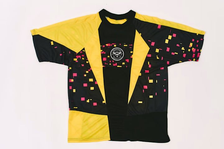 Maillot upcyclé Brentford unique