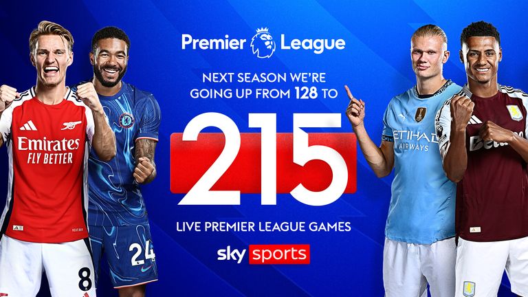 Couverture Premier League sur Sky Sports la saison prochaine