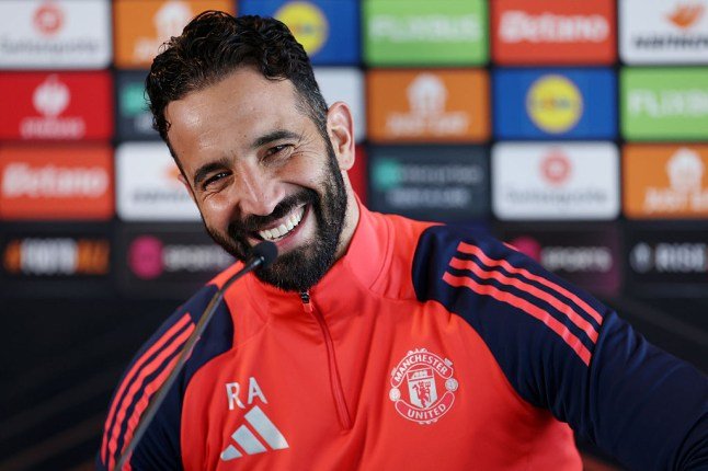 Séance d'entraînement et conférence de presse de Manchester United avant la finale