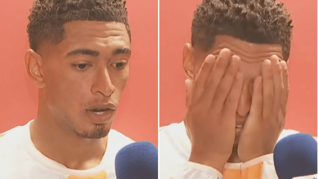 Jude Bellingham en interview au Real Madrid