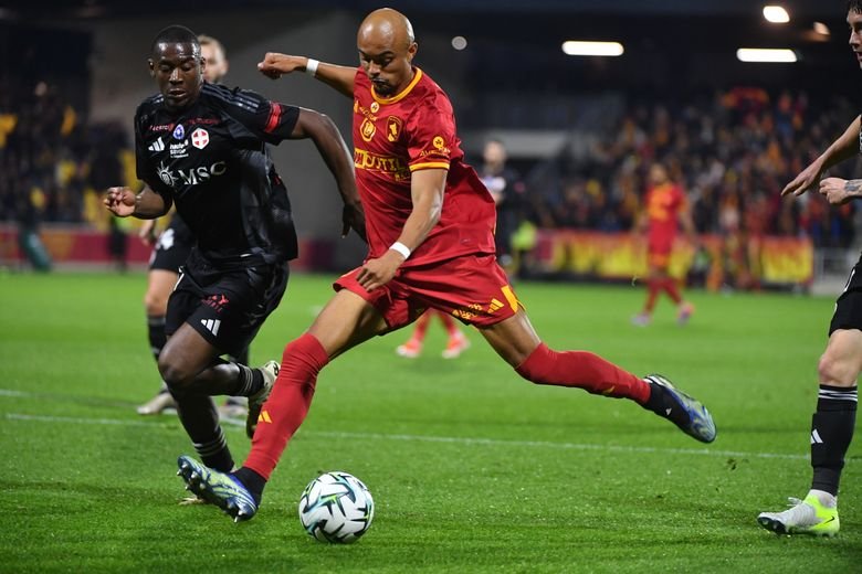 Timothé Nkada a battu le record de buts inscrits par un Ruthénois en une seule saison de Ligue 2.