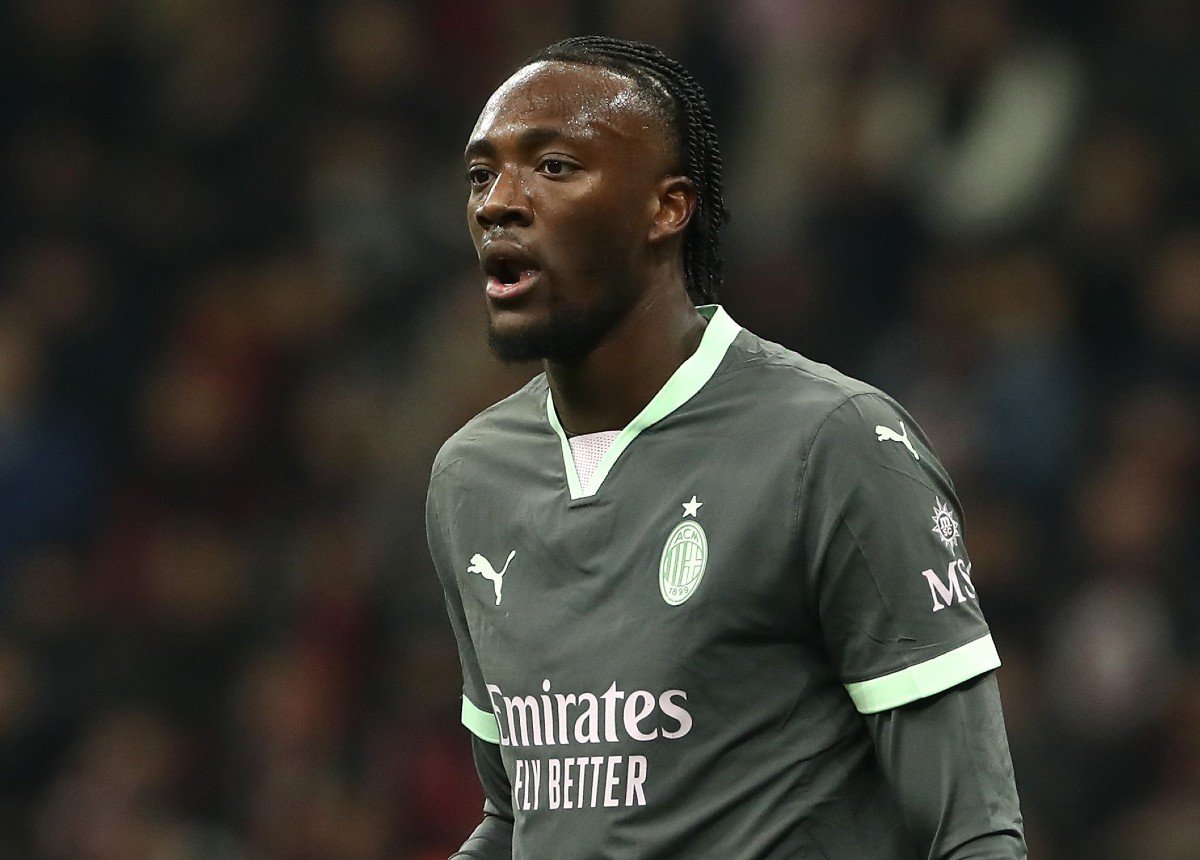 Tammy Abraham en action avec l'AC Milan