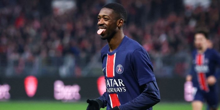Ousmane Dembélé avec le PSG