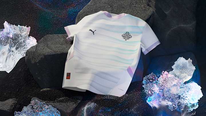 Maillot extérieur de l'Islande.