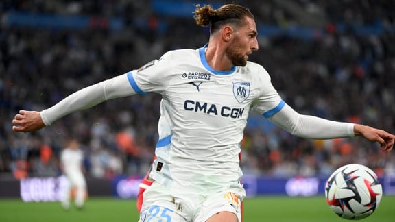 Adrien Rabiot sous le maillot de l'OM