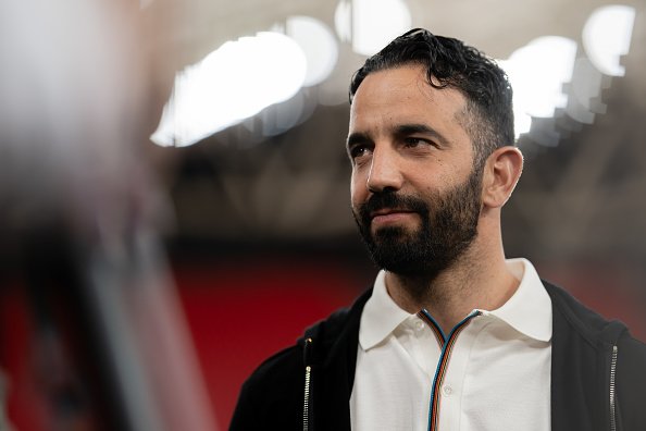 Manchester United Training Session And Press Conference - UEFA Europa League Final 2025