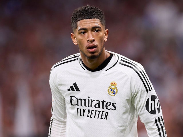 Jude Bellingham avec le Real Madrid le 19 février 2025