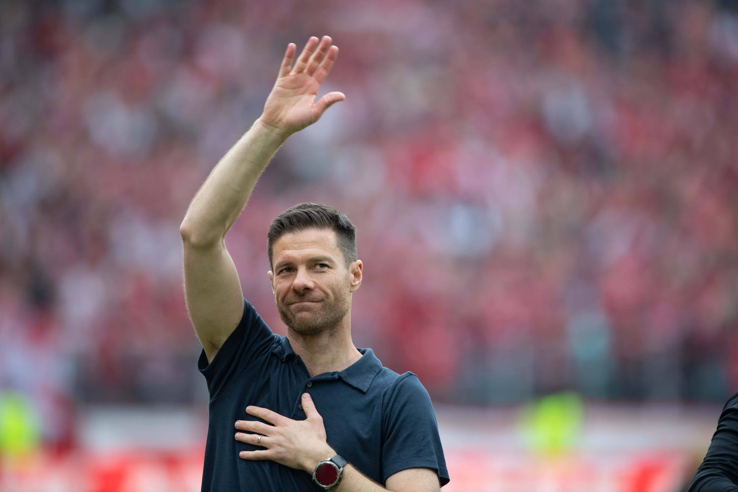 Xabi Alonso lors d'un match du Real Madrid