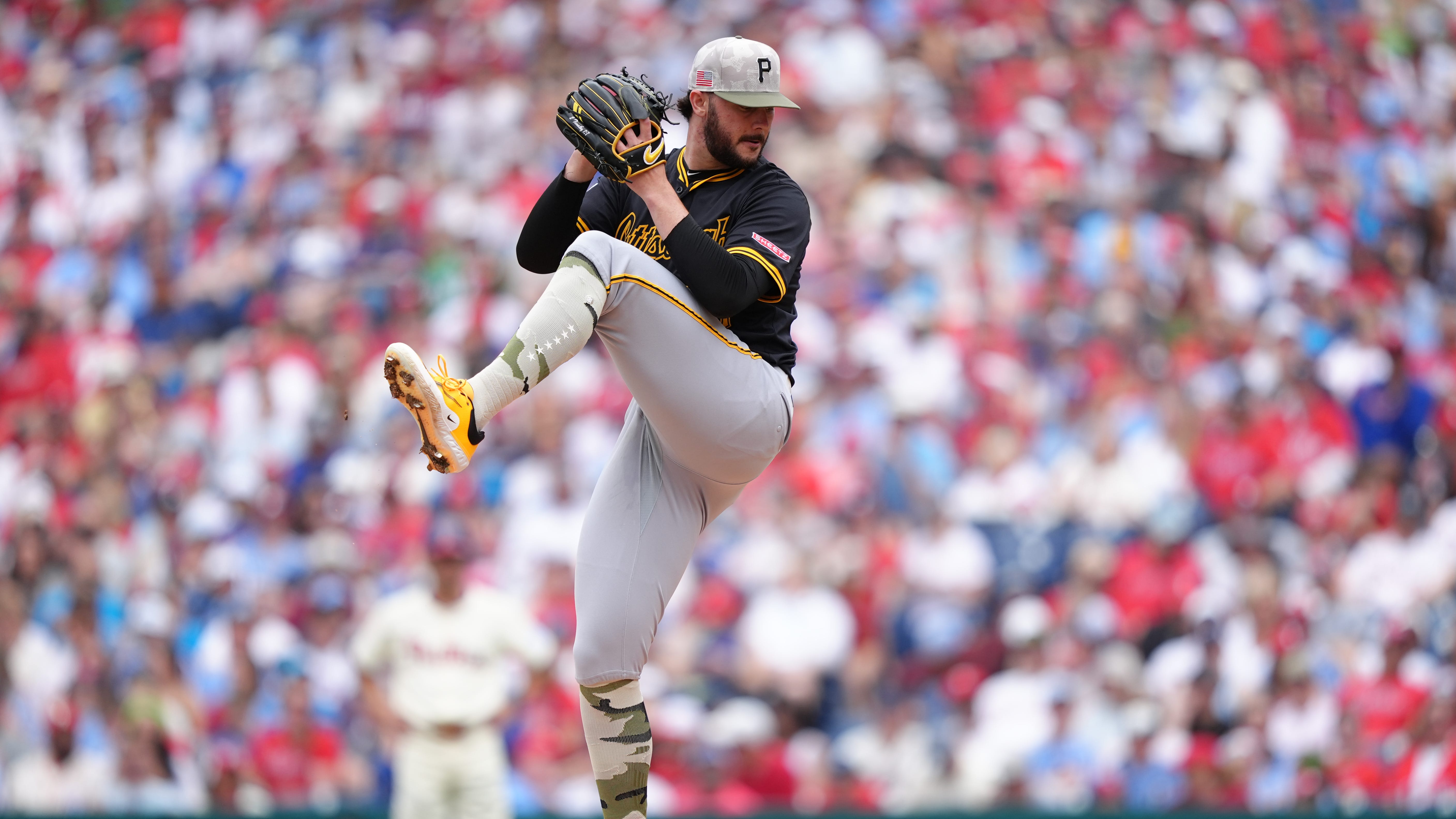 Paul Skenes, lanceur des Pirates de Pittsburgh