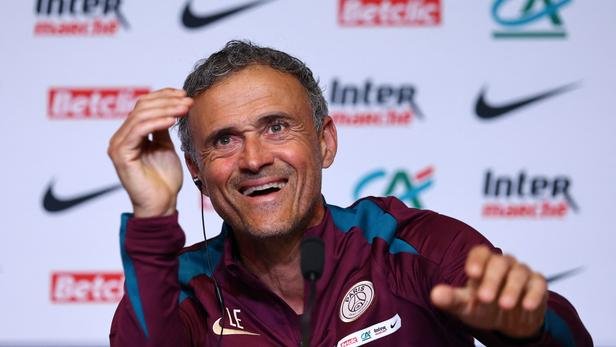 Entraînement du PSG en préparation de la finale