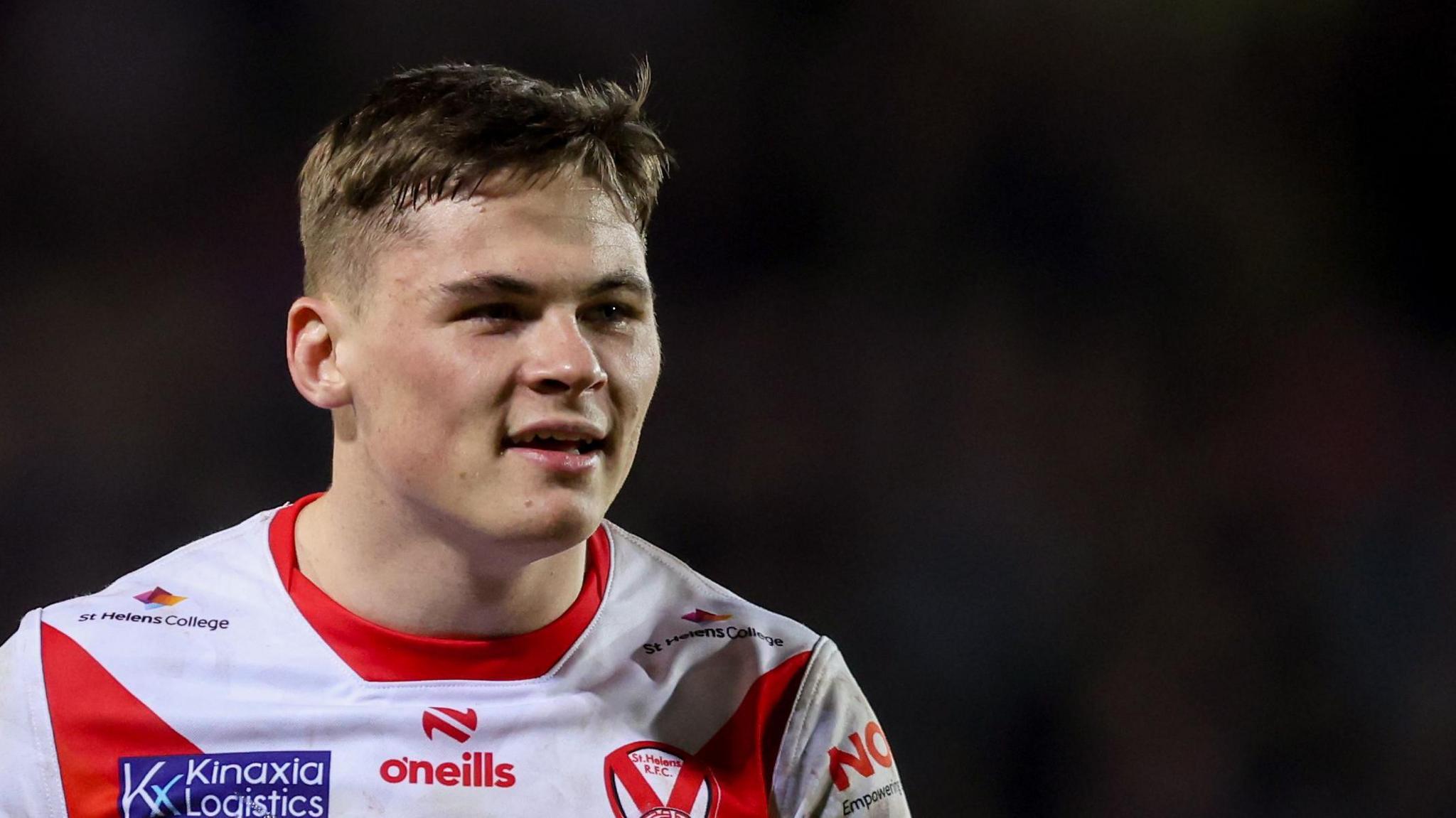 Jack Welsby en action pour Saint Helens