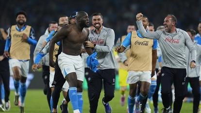 Le titre pour Romelu Lukaku et ses coéquipiers, Naples en fête.