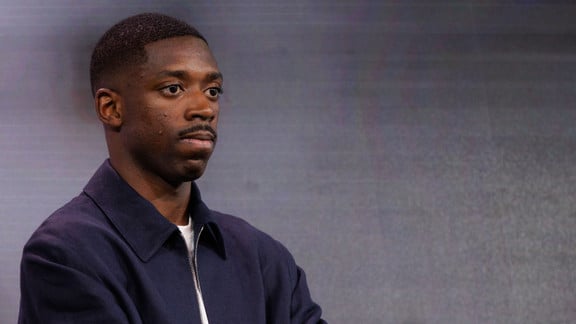 Ousmane Dembélé lors d'un match du PSG